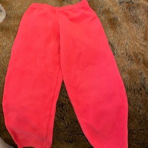 Kids pink Patagonia pants